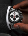 Seiko Prospex Speedtimer Solar Chronograph Panda Dial Stainless Steel Watch (SSC911P1)