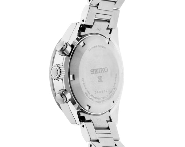 Seiko Prospex Speedtimer Solar Chronograph Panda Dial Stainless Steel Watch (SSC911P1)