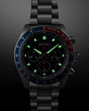 Seiko Prospex Speedtimer Solar Chronograph Blue Dial Stainless Steel Watch (SSC913P1)
