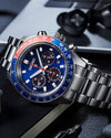 Seiko Prospex Speedtimer Solar Chronograph Blue Dial Stainless Steel Watch (SSC913P1)