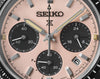 Seiko Prospex Speedtimer Solar Chronograph Pale Pink Dial Stainless Steel Watch (SSC963P1)