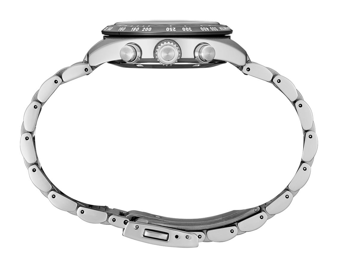 Seiko Prospex Speedtimer Solar Chronograph Pale Pink Dial Stainless Steel Watch (SSC963P1)