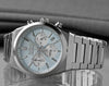 Seiko Conceptual Quartz Chronograph Light Blue Dial Stainless Steel Watch (SSB459P1)