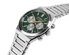 Seiko Sport Chronograph Quartz Green Dial Stainless Steel Watch (SSB461P1)