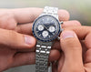 Seiko SSB477P1 Quartz Chronograph Blue Dial Stainless Steel Watch (38.7mm)