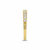 9ct Yellow Gold Eternity Lab Grown Diamond Ring - Cassim & Co South Africa