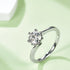 6 Claw Round 1ct Moissanite Ring – MO1B - Cassim & Co South Africa