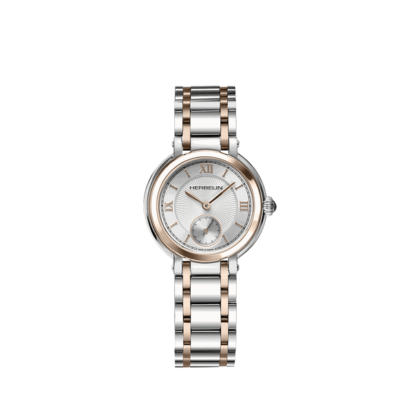 Michel Herbelin Galet Small Seconds Rose Gold PVD Men’s Watch - Cassim & Co South Africa
