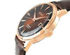 Seiko Presage Cocktail Time Manhattan Automatic Brown Sunburst Dial Rose Gold PVD Watch (SRPB46J1)