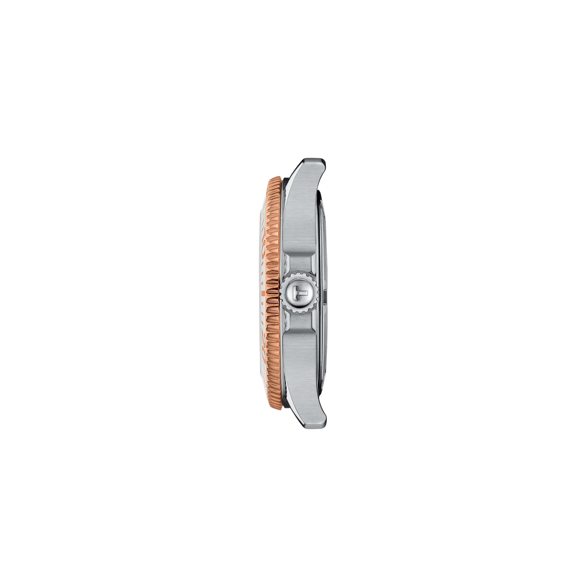 Tissot Seastar 1000 Quartz 36mm Mother-of-Pearl Two-Tone Rose Gold PVD Watch (T120.210.22.111.00) - Cassim & Co South Africa