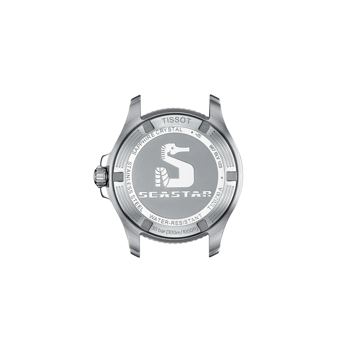 Tissot Seastar 1000 Quartz 36mm Mother-of-Pearl Two-Tone Rose Gold PVD Watch (T120.210.22.111.00) - Cassim & Co South Africa