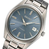 Seiko SUR371P1 Quartz Blue Dial Titanium Date Watch (SUR371P1)