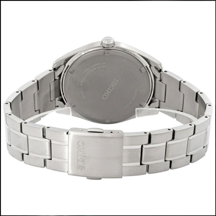 Seiko SUR371P1 Quartz Blue Dial Titanium Date Watch (SUR371P1)