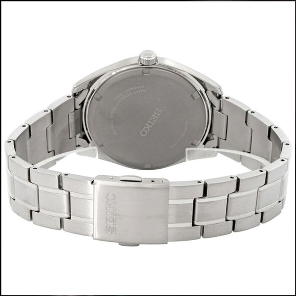 Seiko SUR371P1 Quartz Blue Dial Titanium Date Watch (SUR371P1)