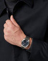 Seiko SUR371P1 Quartz Blue Dial Titanium Date Watch (SUR371P1)