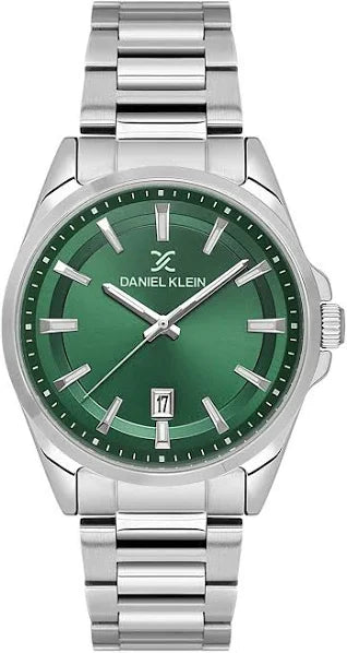 Daniel Klein DK614035-5 Silver & Green Men’s Watch