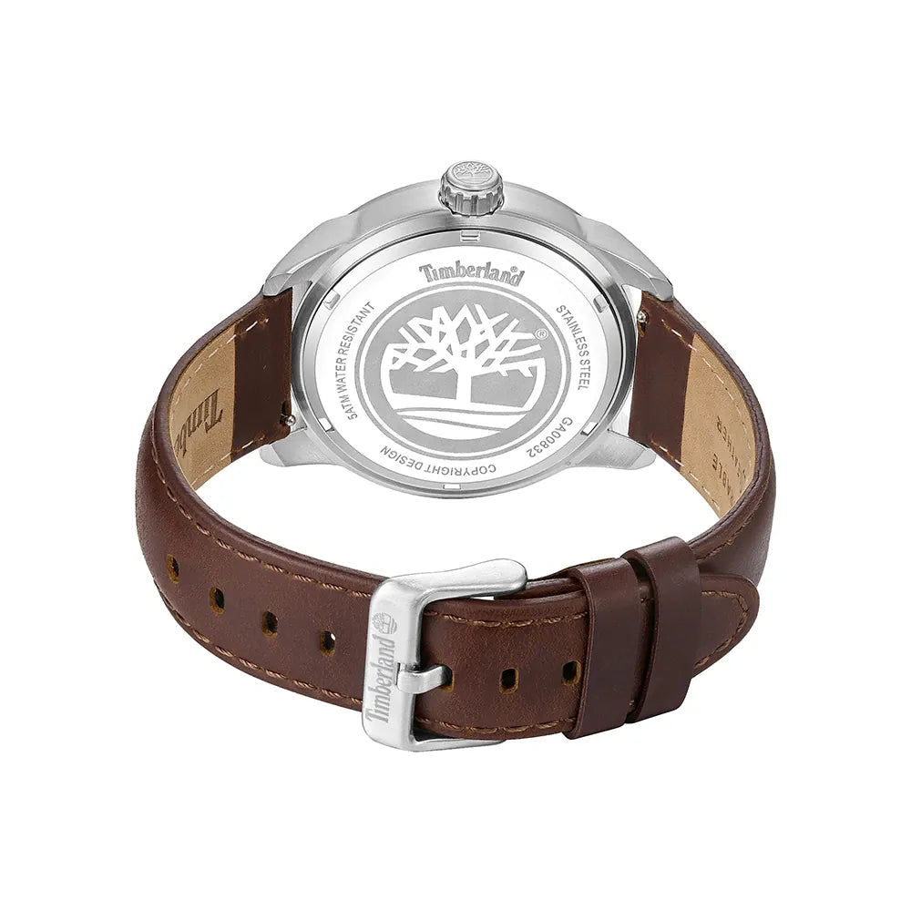Timberland Blue Dial Brown Leather - TDWGA0083202 - Cassim & Co South Africa