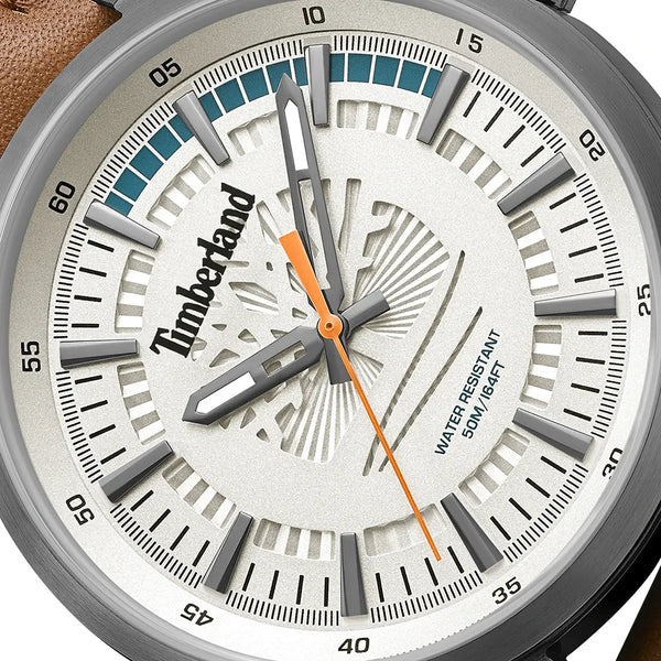 Timberland Lanigan Brown Leather Quartz Watch -TDWGA0083203 - Cassim & Co South Africa