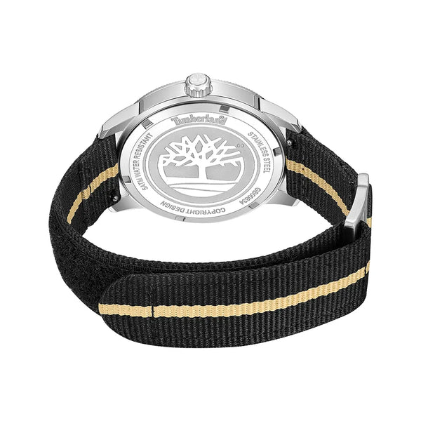 Timberland Black Dial Tan Nylon Strap - TDWGB00834X0 - Cassim & Co South Africa