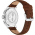 Timberland Driscoll watch dial with Arabic numerals and luminous hands