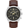 Timberland Northbridge Dual Time Quartz Black Dial Stainless Steel Watch (TDWGF0094402)