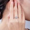 1ct Princess Cut Solitaire Moissanite Ring – M96E - Cassim & Co South Africa