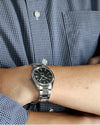 Casio UTP-1302PD Quartz Blue Dial Stainless Steel Date Watch (UTP-1302PD-2A1VDF)