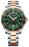 Victorinox Maverick 43mm Green Dial Two-Tone Quartz Watch VIC242008