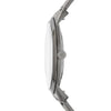 Fossil Minimalist Quartz Grey Dial Smoke Stainless Steel Watch (FS5459)