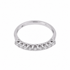 9ct White Gold Eternity Lab Grown Diamond Ring
