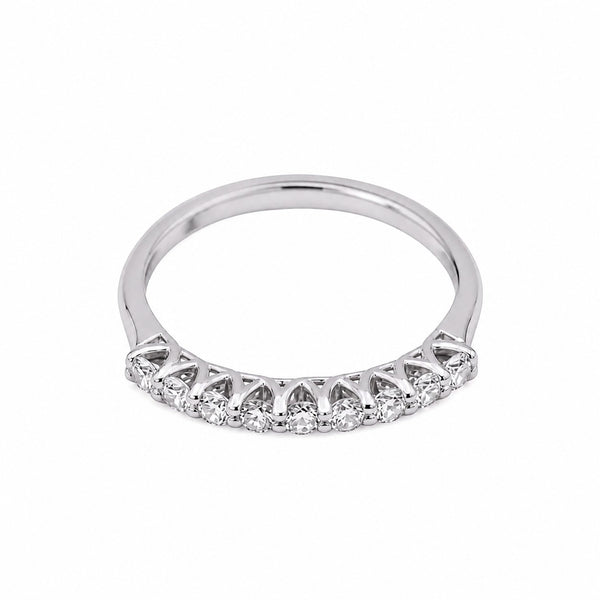 9ct White Gold Eternity Lab Grown Diamond Ring - Cassim & Co South Africa