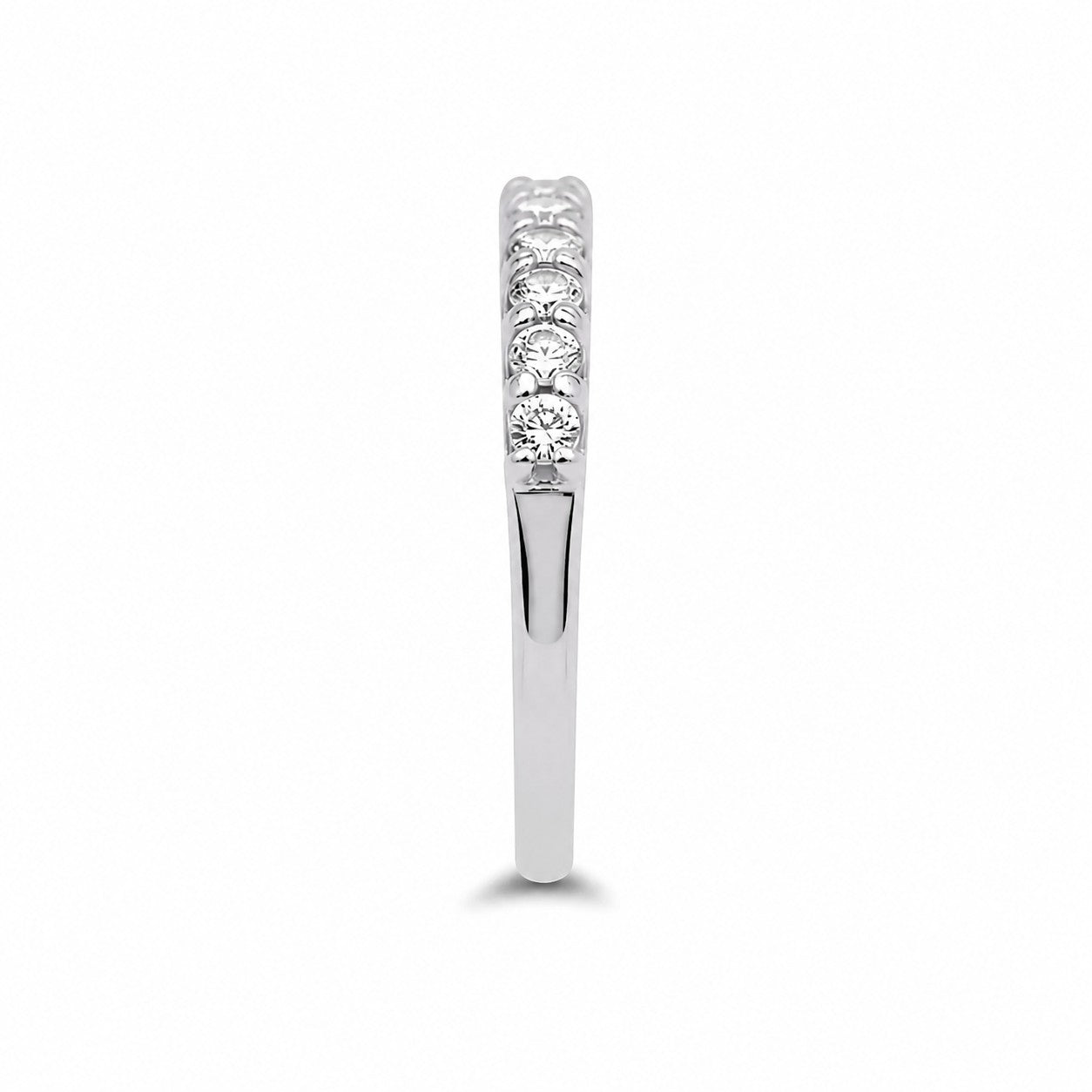 9ct White Gold Eternity Lab Grown Diamond Ring - Cassim & Co South Africa