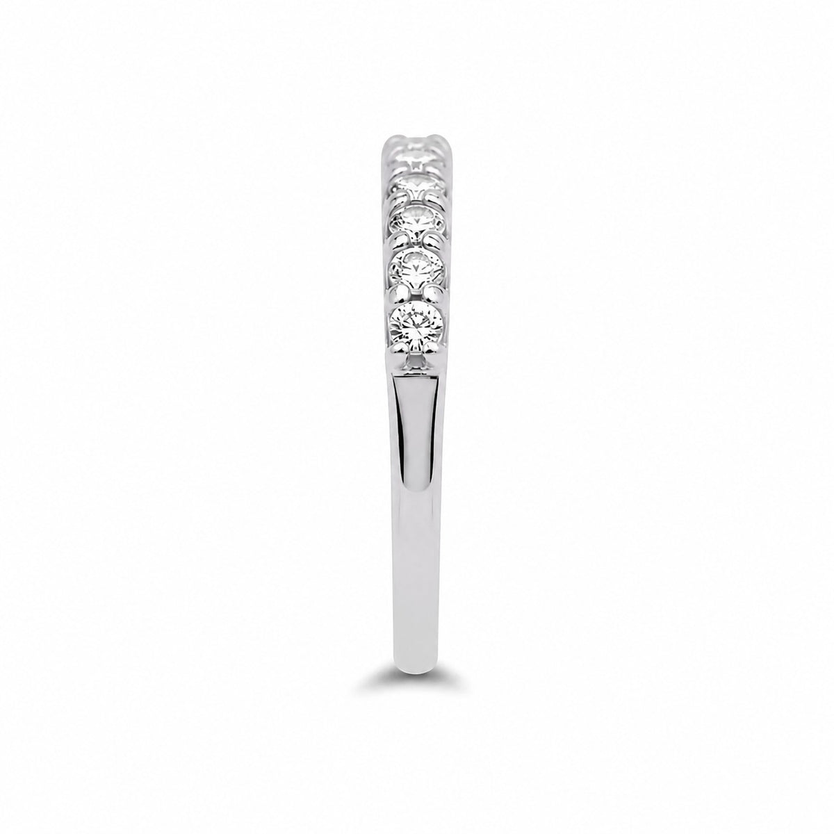 9ct White Gold Eternity Lab Grown Diamond Ring - Cassim & Co South Africa