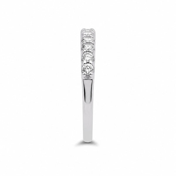 9ct White Gold Eternity Lab Grown Diamond Ring - Cassim & Co South Africa