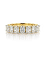 9ct Yellow Gold 1.39ct Oval Lab Grown Diamond Seven Stone Ring (LR23)