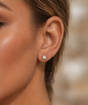 9ct Yellow Gold 0.61ct Round Lab Grown Diamond Stud Earrings (2100441)