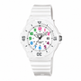 Casio LRW-200H Quartz White Dial Multicolour Indices Resin Diver Watch (LRW-200H-7BV)