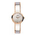 Michel Herbelin M-Band 17056/BTR19 ladies watch with rose gold PVD case, mother-of-pearl dial, and integrated stainless steel bracelet