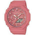 Casio Baby-G GMA-S2100-4A2ER coral pink octagonal quartz watch with resin strap and Carbon Core Guard case