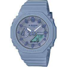 Casio G-Shock GMA-S2100BA-2A2 light blue analogue-digital resin watch with octagonal case