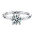 1ct Solitaire Moissanite Ring – MO35 - Cassim & Co South Africa