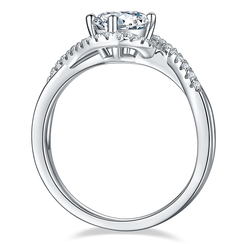Moissanite Dress Ring