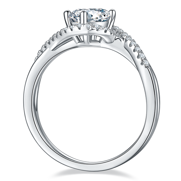 Moissanite Dress Ring
