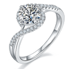 Moissanite Dress Ring