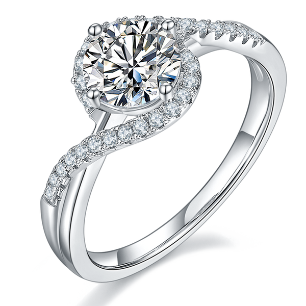 Moissanite Dress Ring