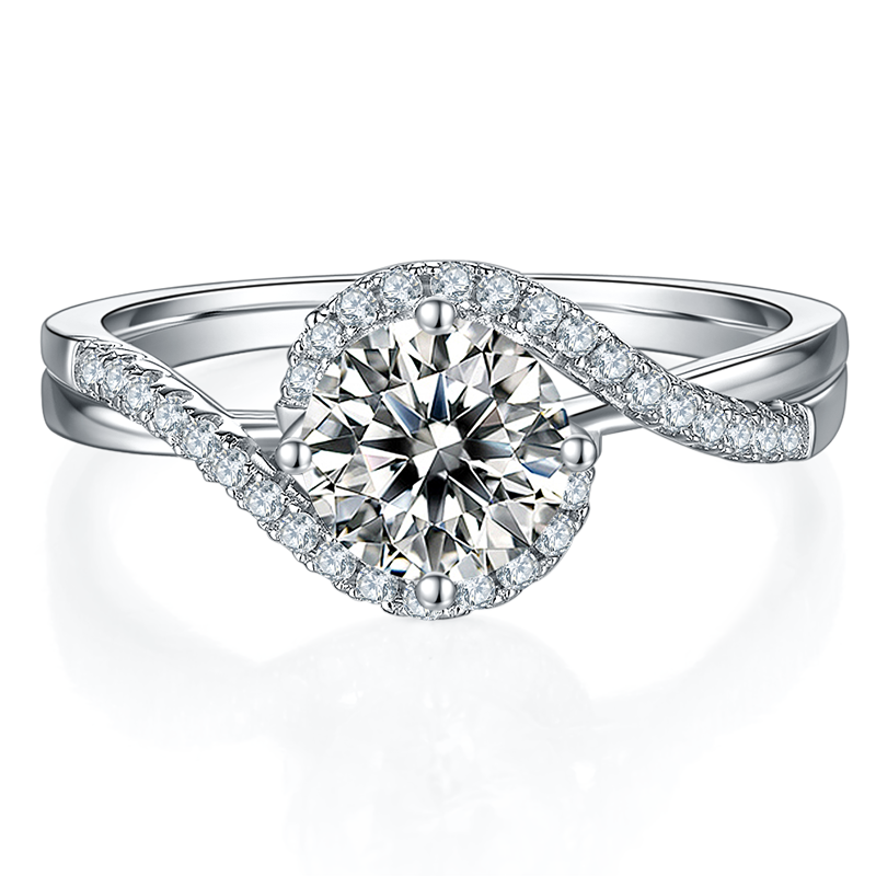 Moissanite Dress Ring