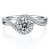 Moissanite Dress Ring