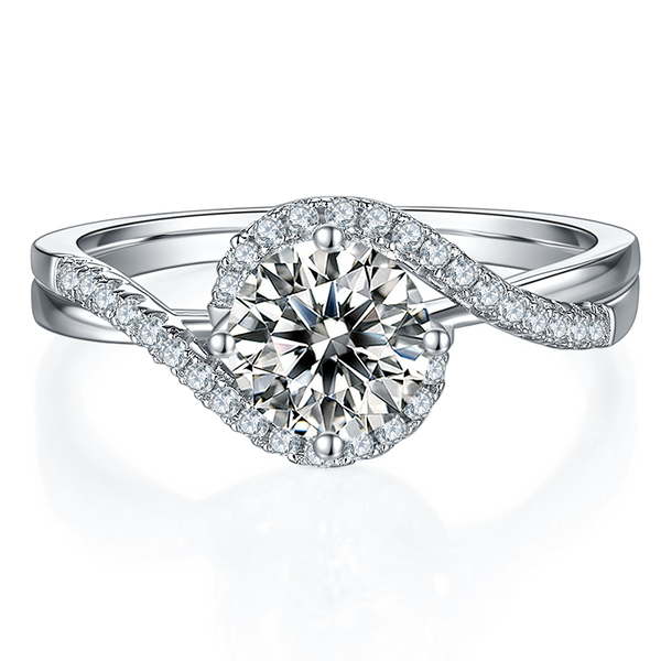 Moissanite Dress Ring