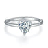 Heart-Shaped 1ct Solitaire Moissanite Ring – MO6 - Cassim & Co South Africa