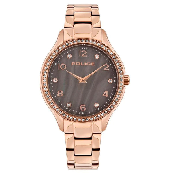 Clearance Police Ladies Shimmer 2 Hands PL14674BSR40M